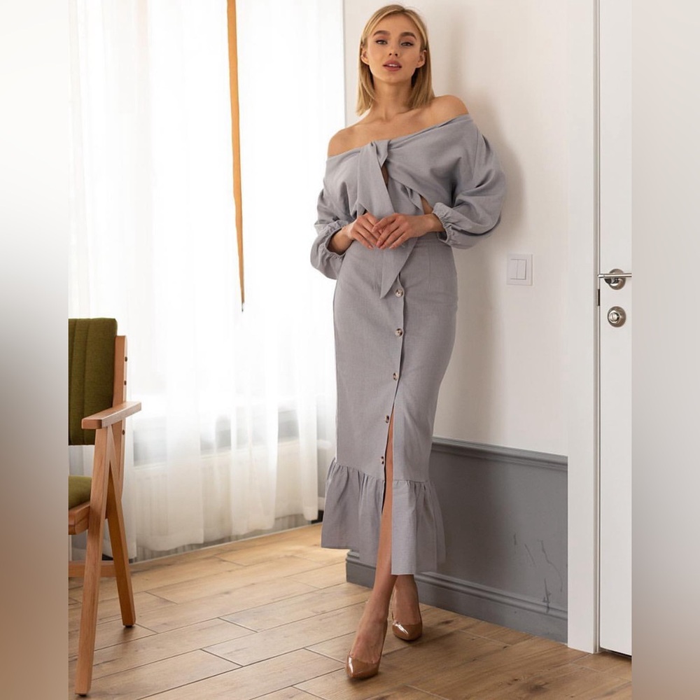 Top and skirt set